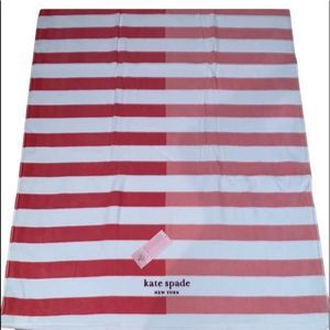 Kate ♠️ Spade New York Pink Striped Beach Towel!